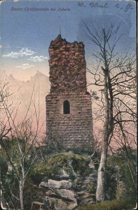 Zabern Saverne Zabern Ruine Greifenstein