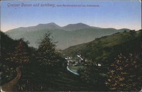 Schirmeck Grosser Donon Kohlberg