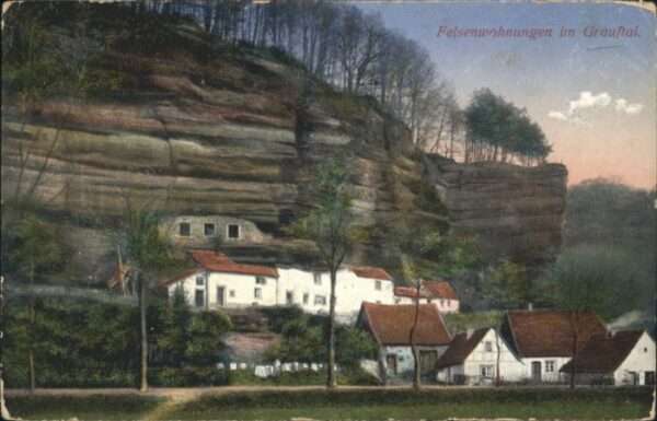Graufthal Bas Rhin Felsenwohnung