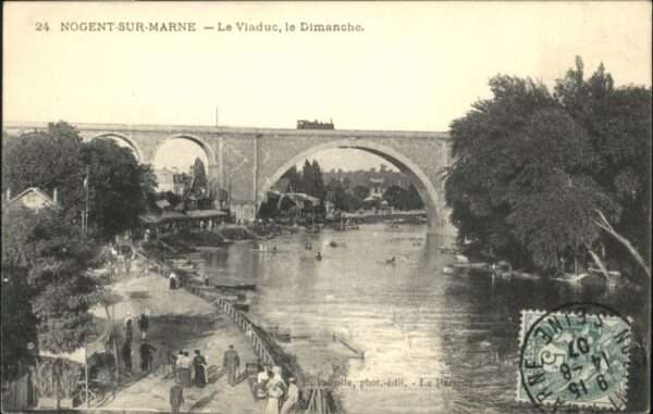 Nogent-sur-Marne Viaduc Dimanche