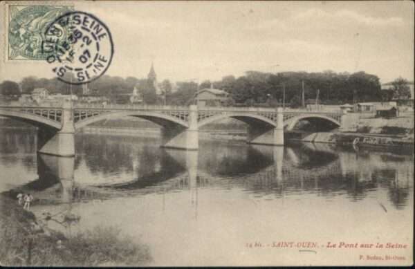 Saint-Ouen Seine-Saint-Denis Saint-Ouen Brücke