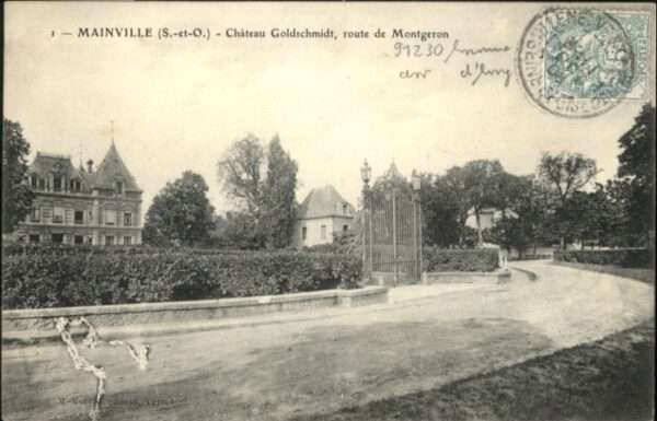 Draveil Mainville Chateau Goldschmidt