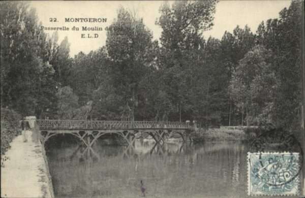 Montgeron Passerelle Moulin