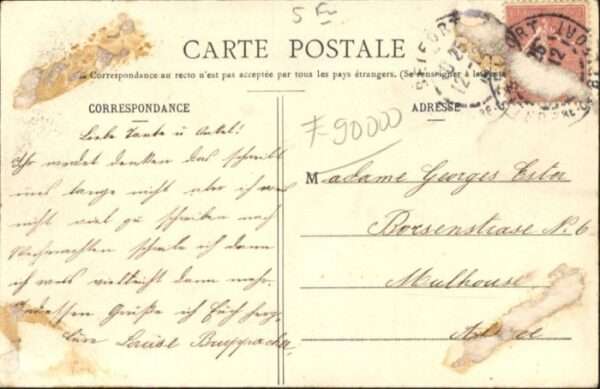 Belfort Alsace Belfort Place Armes Chateau – Bild 2