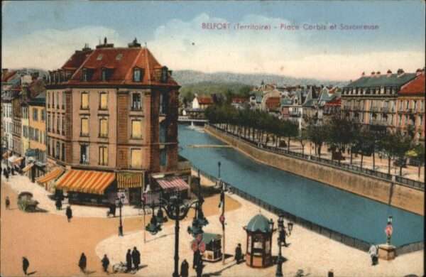 Belfort Alsace Belfort Place Corbis Savoureuse