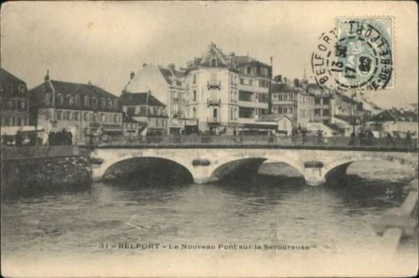 Belfort Alsace Belfort Nouveau Pont Savoureuse