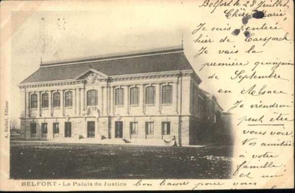 Belfort Alsace Belfort Palais Justice