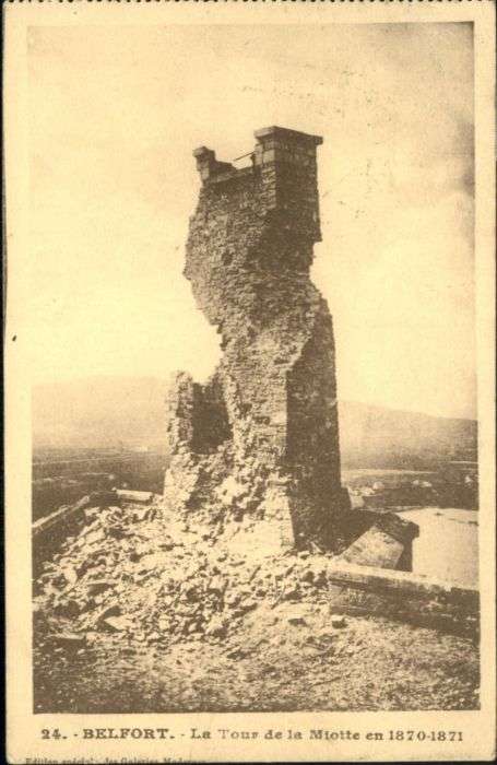 Belfort Alsace Belfort Tour Miotte