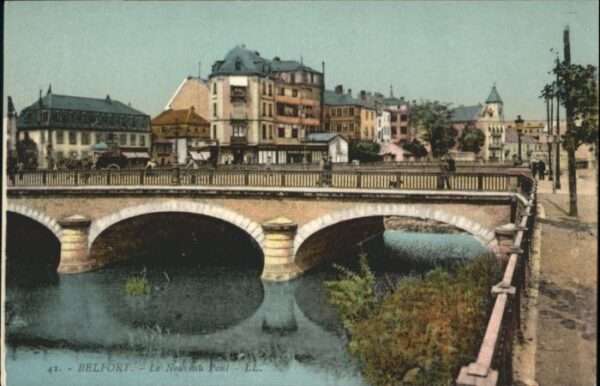 Belfort Alsace Belfort Nouvenu Pont