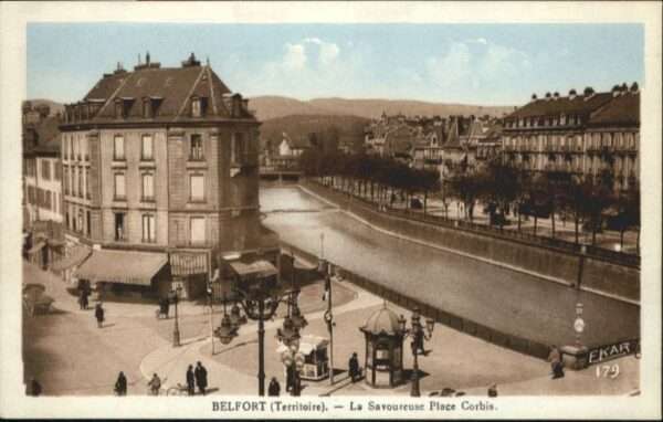 Belfort Alsace Belfort Savoureuse Place Corbis