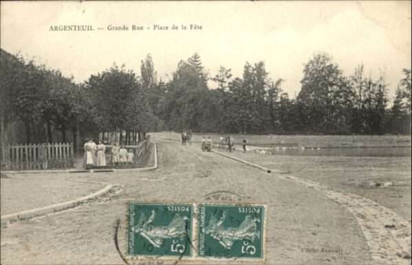 Argenteuil Placve Fete Grande Rue