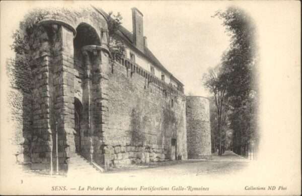 Sens 89 Sens Poterne Anciennes Fortifications G
