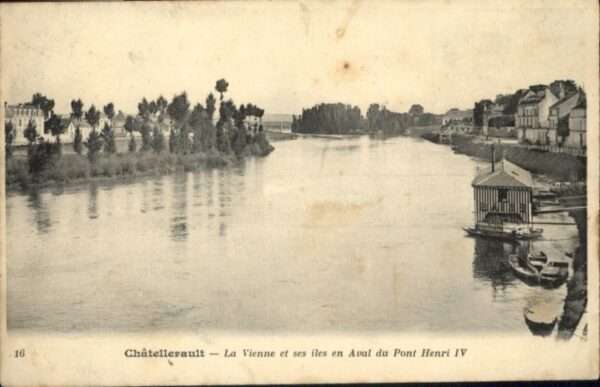 Chatellerault Vienne Pont Henri