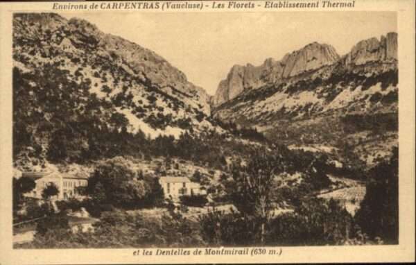 Carpentras Les Florets Dentelles de Montmirail
