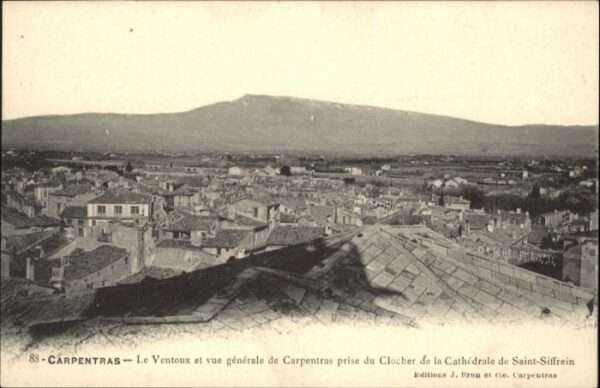 Carpentras Ventoux Vue Generale Carpentras Cathedr
