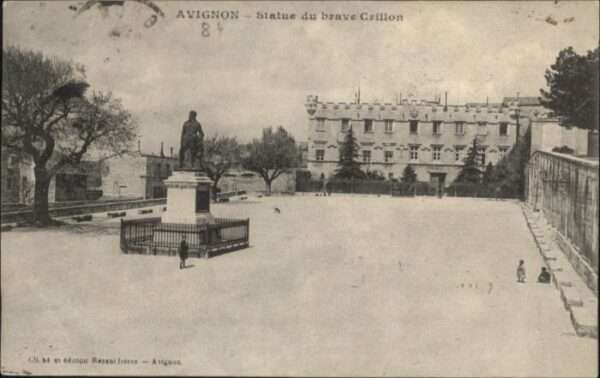Avignon Vaucluse Avignon Statue Brave Crillon