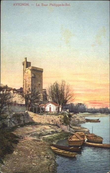 Avignon Vaucluse Avignon Tour Philippe le Bel Boot