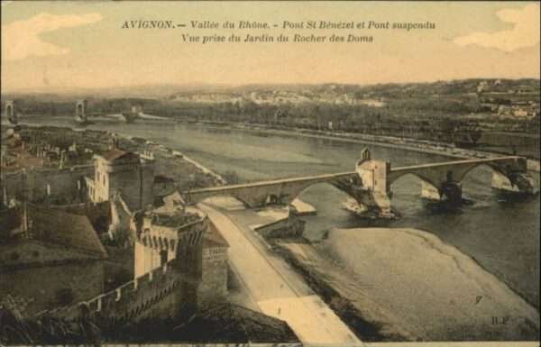 Avignon Vaucluse Avignon Vallee Rhone Pont St Benezel Po