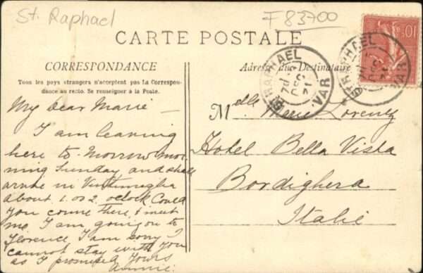 Saint-Raphael Var Saint-Raphael [Handschriftlich] Valescu – Bild 2