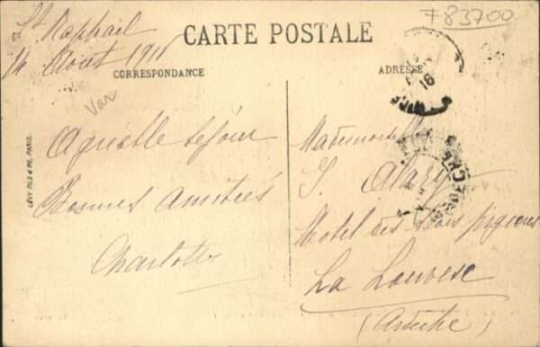Saint-Raphael Var Saint-Raphael La Poste Rue Charles Goun – Bild 2