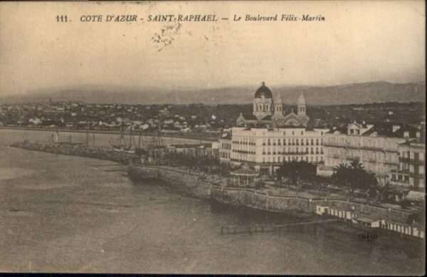 Saint-Raphael Var Saint-Raphael Boulevard Felix Martin