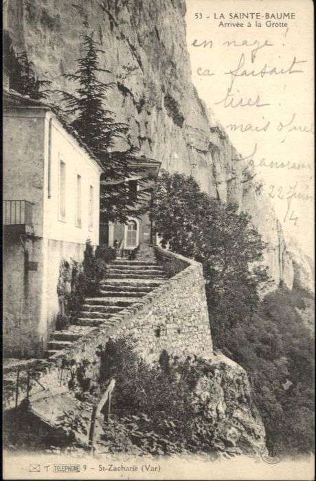Saint-Zacharie [?] Sainte Baume