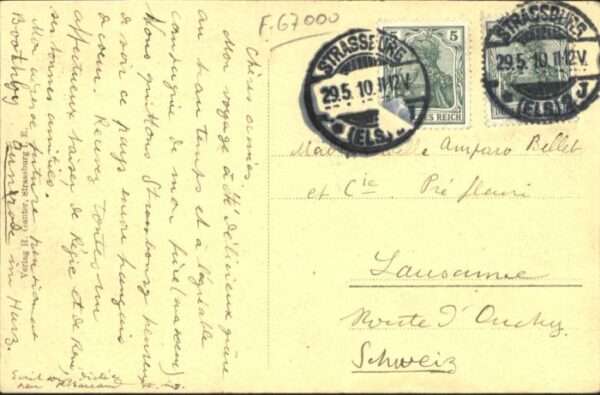 Strasbourg Alsace Strassburg_Elsass Altes Haus Maison Kam – Bild 2