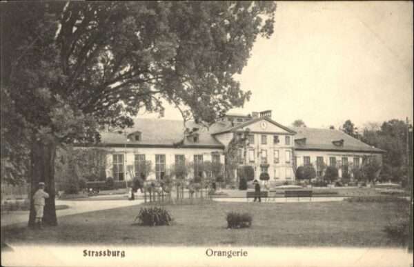 Strasbourg Alsace Strassburg_Elsass Orangerie
