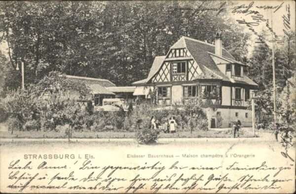 Strasbourg Alsace Strassburg_Elsass Maison Champetre Oran