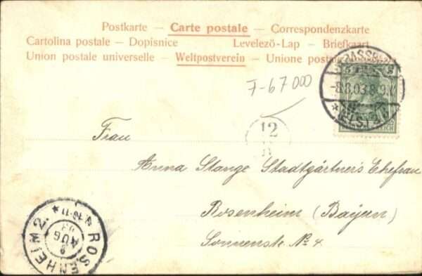 Strasbourg Alsace Strassburg_Elsass Maison Champetre Oran – Bild 2