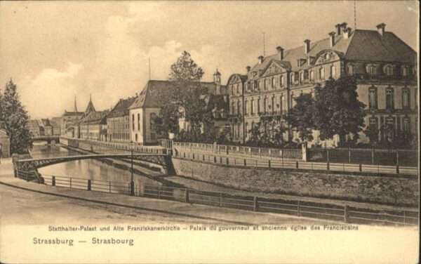 Strasbourg Alsace Strasbourg Statthalter Palast Franziska