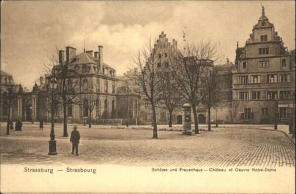 Strasbourg Alsace Strasbourg Schloss Frauenhaus Chateau N