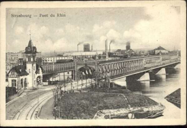 Strasbourg Alsace Strasbourg Pont Rhin