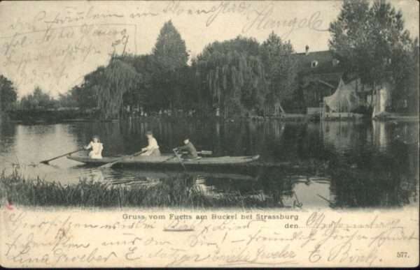 Strasbourg Alsace Strassburg_Elsass Fuchs Buckel Boot
