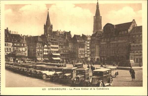 Strasbourg Alsace Strasbourg Place Kleber Cathedrale