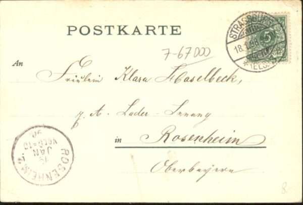 Strasbourg Alsace Strassburg_Elsass Bauernhaus – Bild 2