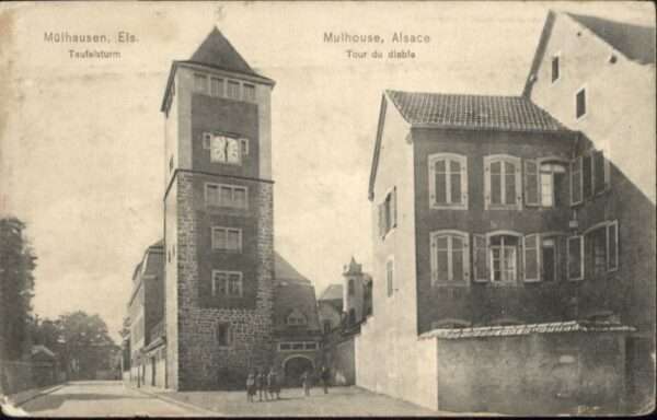 Mulhouse Muehlhausen Mulhouse Tour Diable Teufelsturm