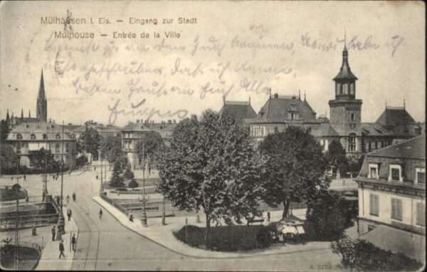 Mulhouse Muehlhausen Mulhouse Entree Ville