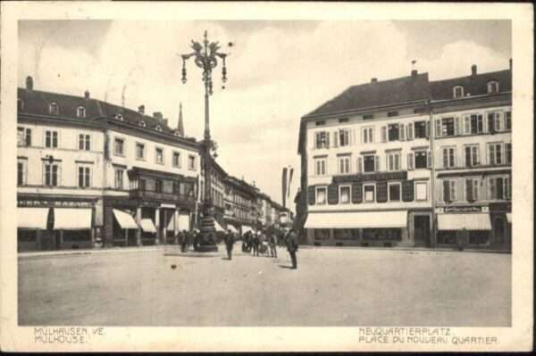 Mulhouse Muehlhausen Mulhouse Neuquartierplatz Place du Nouv
