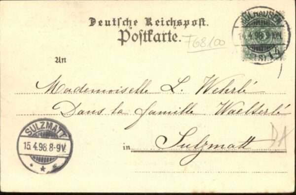 Mulhouse Muehlhausen Mulhouse Rue Magenta St Etienne – Bild 2
