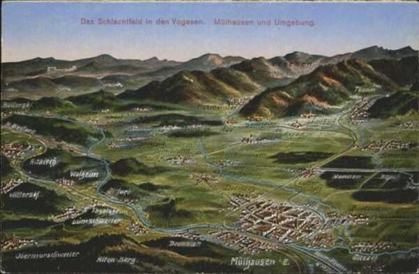 Muehlhausen Elsass Mülhausen_Elsass Fliegeraufnahme