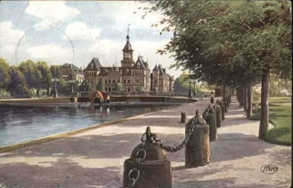 Mulhouse Muehlhausen Mulhouse Poste Brücke