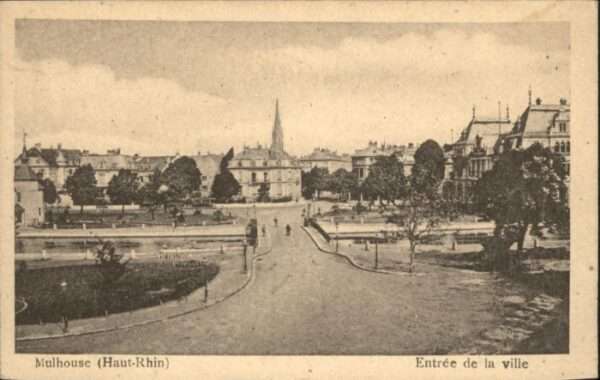 Mulhouse Muehlhausen Mulhouse Entree Ville