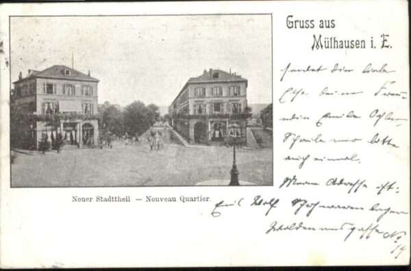 Muehlhausen Elsass Mülhausen_Elsass Neuer Stadtteil Nouvea