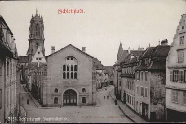Bibliothek Library Schlettstadt Stadtbibliothek
