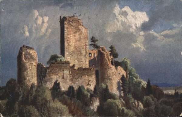 Ruine Landsberg Künstler W Bürger x