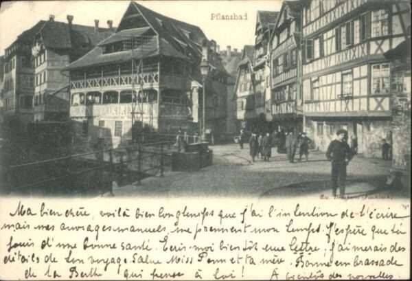 Buchsweiler [Stempelabschlag] Pflanzbad