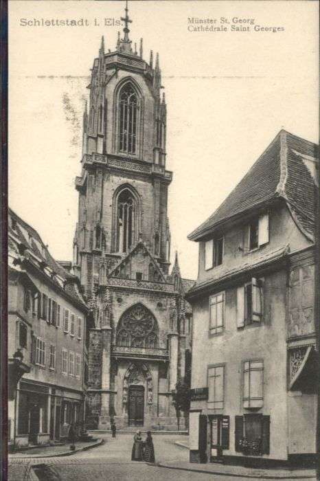 Schlettstadt Münster St Georg Cathedrale Saint Georg