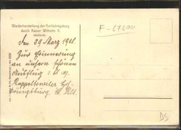 Hohkoenigsburg Haut-Koenigsbourg Hohkönigsburg – Bild 2
