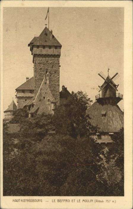 Haut-Koenigsbourg Hohkoenigsburg Hohkönigsburg Haut Koenigsbourg